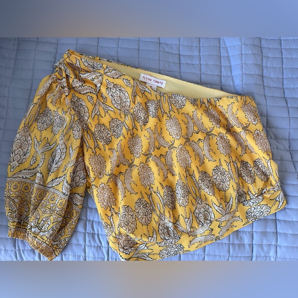 Flying Tomato Yellow Floral Garment
